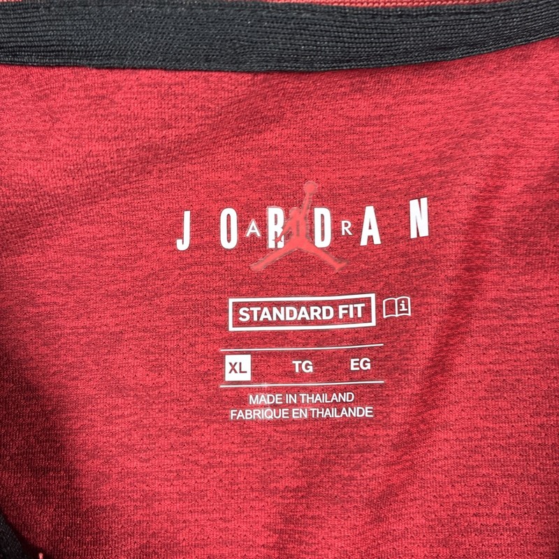 Oklahoma Sooners Jordan Jumpman Performance Polo Maroon Embroidered Golf Size XL gallery