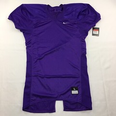 Nike Football Team Defender Jersey Men’s Size M Purple Swoosh Mesh