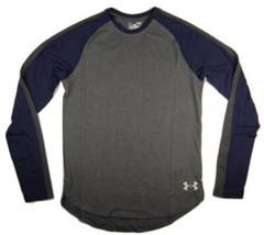 Under Armour Men UA Pursuit Long Sleeve Tee Shirt 1282971 – Black or Grey Size S