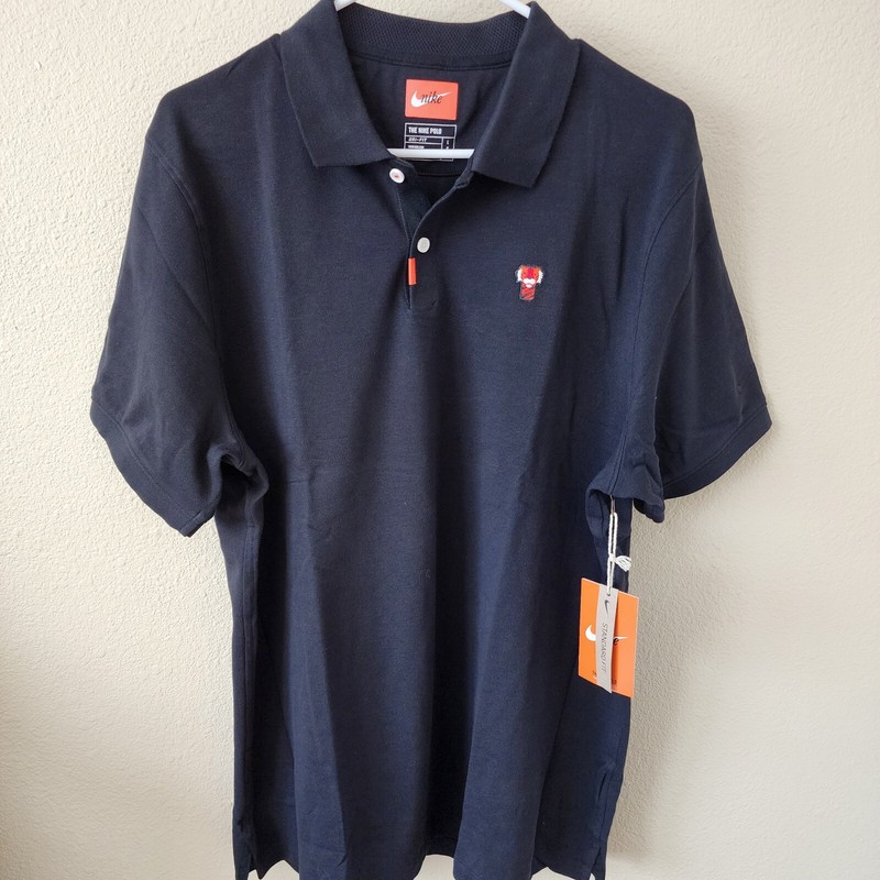 Nike Tiger Woods 2019 Augusta Masters Frank Polo Golf Shirt PGA Tour MEDIUM gallery