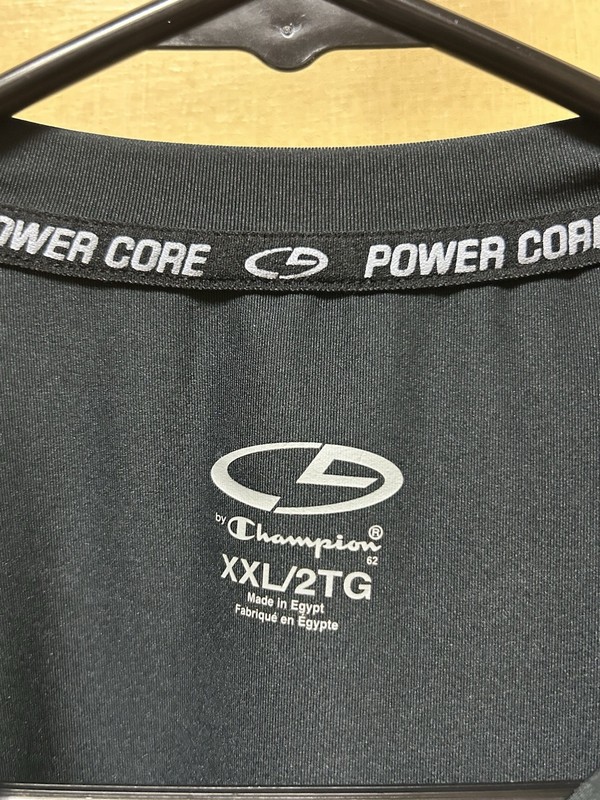 Champion PowerCore Men’s Athletic Shirt Compression 2XL Black gallery