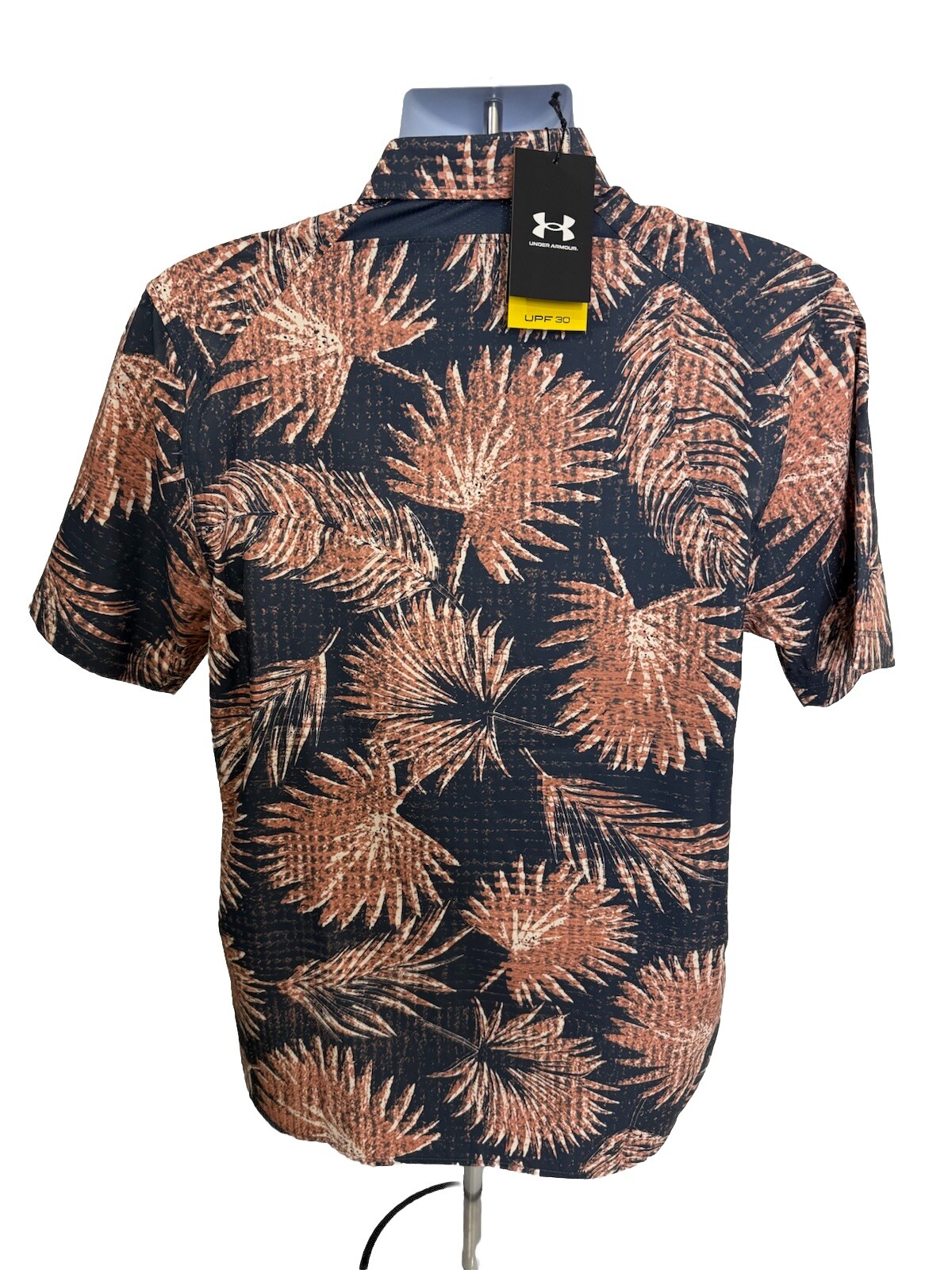 Under Armour Men's Dockside Short Slv Novelty Shirt Drift Tide-Downpour-Medium gallery