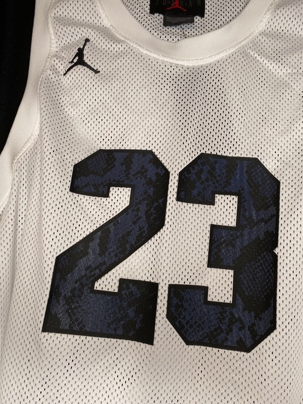 Nike Air Jordan 11 Concord White Snakeskin Legacy Retro Jersey XL CI0304-100 New gallery