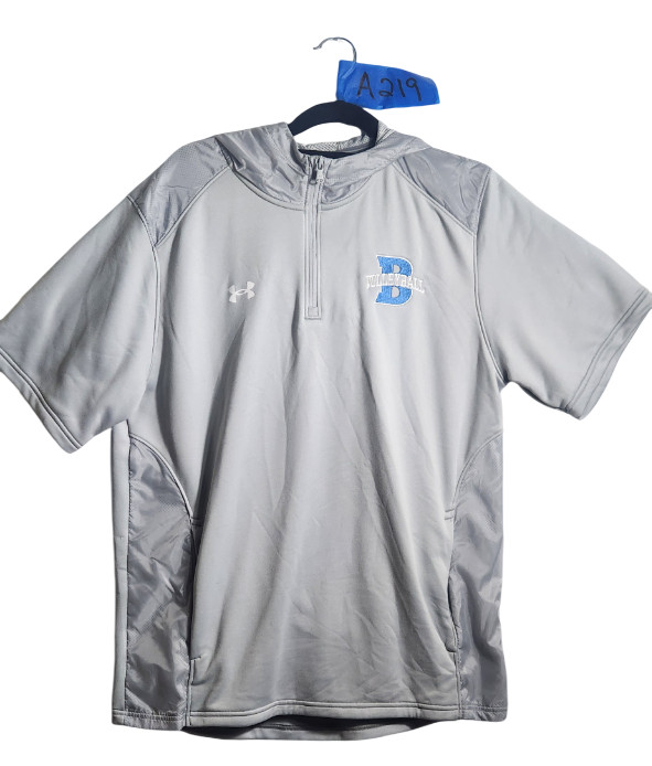 Under Armour Men's L Gray Performance Pullover Volleyball Shirt gallery