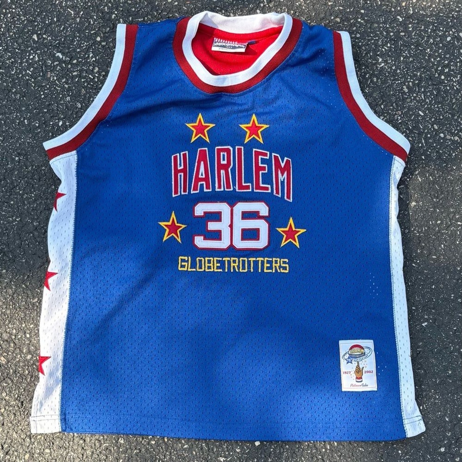 FUBU | Vintage | Harlem Globetrotters | #36 | Meadowlark Lemon | Jersey | Size M gallery