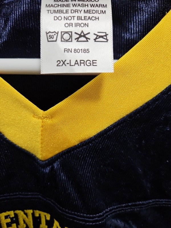 Authentic Battlefield Collection Jersey Men's Size 2XL DOD Pentagon Blue/Yellow gallery