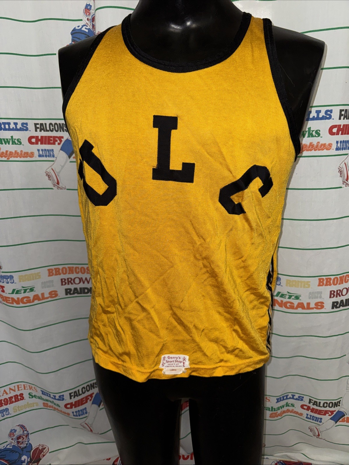 Vintage Late 1960’s-70’s ULC Basketball/ Athletics Tank Top Jersey Men’s Large* gallery