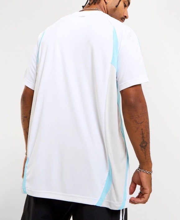 Adidas Men’s Climacool Jersey White / Blue Size Large KA5488 gallery
