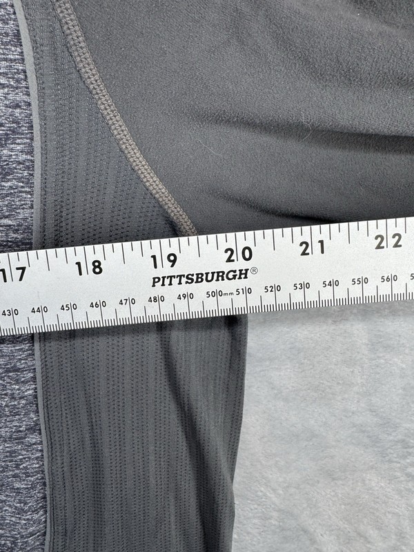 Lululemon Long Sleeve Shirt Athletic Tech Run Gray Red Men’s See Measurements gallery