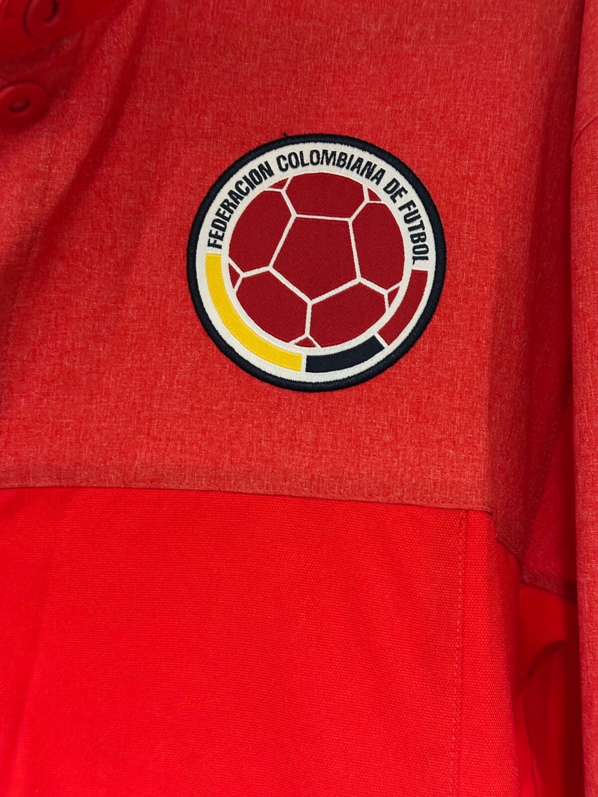 Adidas FCF Colombia Anthem Futbol Soccer Jacket Small Federacion Colombiana gallery