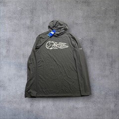 Mizuno Training Hoodie Men Large Black Long Sleeve Baseball Performance New