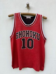 Vintage 90s Shohoku Slamdunk Japan Cartoon Anima Animated Bandai Hajime Sakuragi