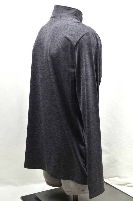 NEW Reebok Gray 1/4 Zip Lightweight Athletic Pullover Men's Activewear Top sz XL gallery