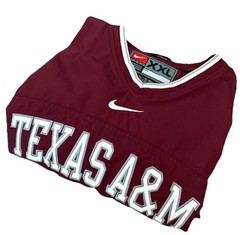 NIKE Men’s XXL Maroon Red College Football A&M Softshell V-Neck