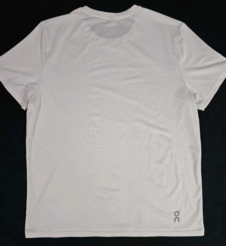 On Cloud Run On Core-T Short Sleeve T-Shirt Top Men's Size XXL White Very Clean gallery
