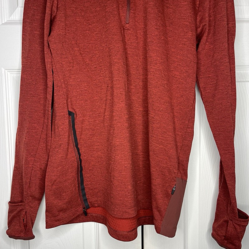 Nike Running Element 1/4 Zip Pullover Dri Fit Mens Medium Thumbholes Reflective gallery
