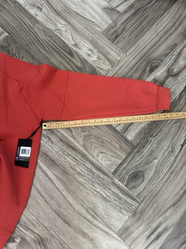 Alphalete ELMTS Long Sleeve Pullover - Orange , Size XL gallery