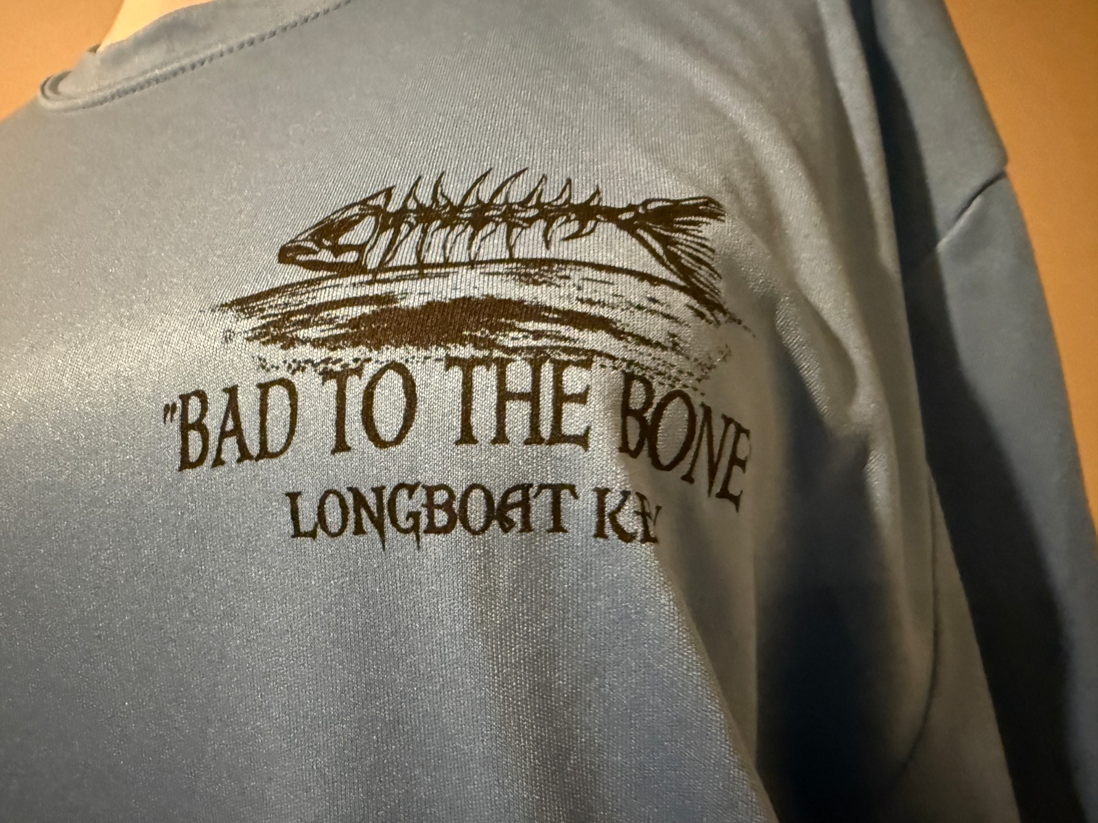 LONGBOAT KEY Mens Performance Sport-tek Bad to the Bone Long Sleeve Shirt Large gallery