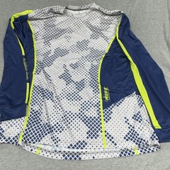 MOVE U Performance Shirt Mens XL Long Sleeve Athletic USA Made Running Training