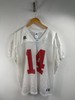 Russell Athletic Mesh Jersey | Vintage 1990s White Football Training Top with Re gallery