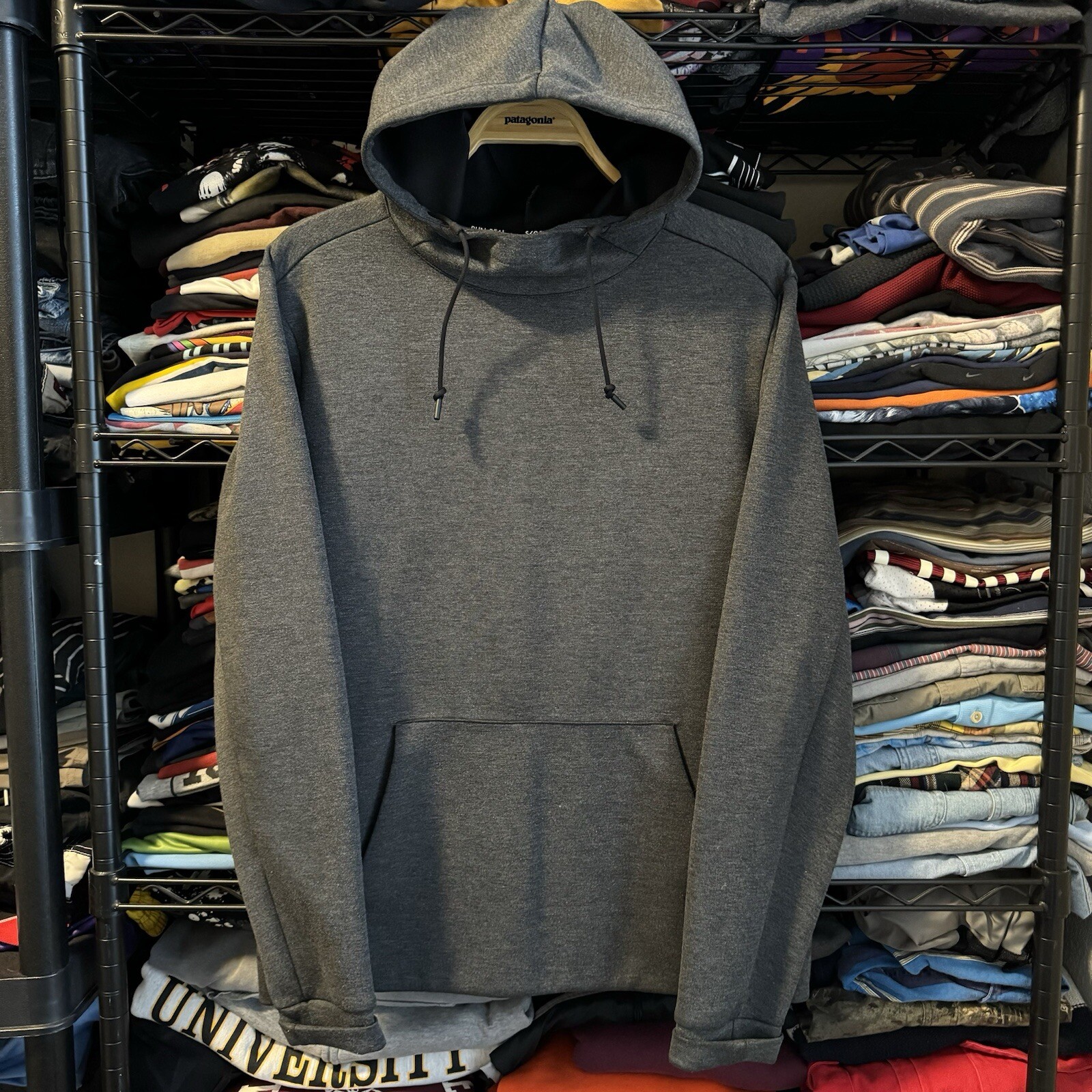 Skora Qwick Dri Hoodie Men Medium Running Workout Athleisure Gorpcore Stretch gallery