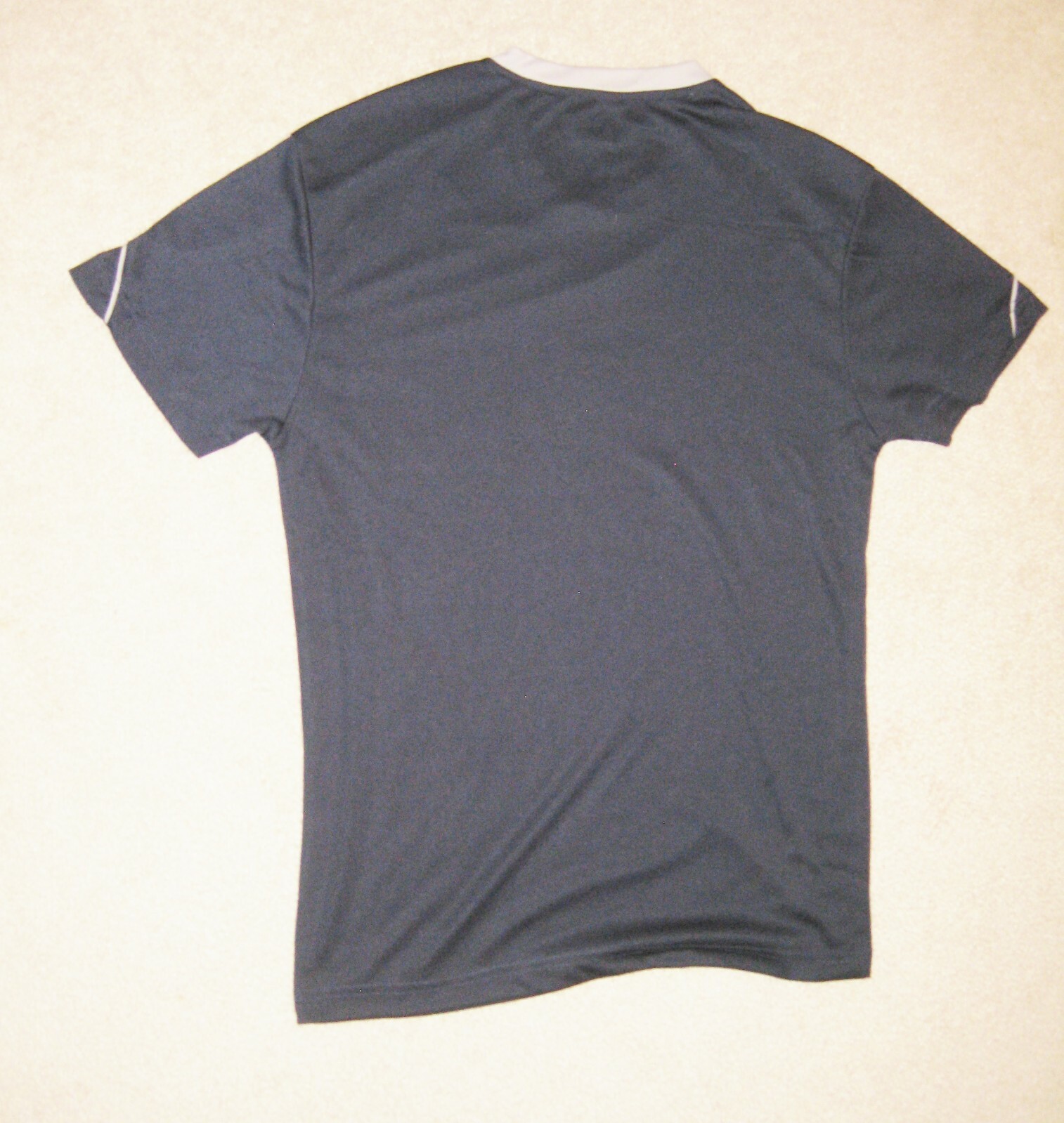 NWOT Mens SMITHS Blue V Neck Short Sleeve Workwear Shirt size Small gallery