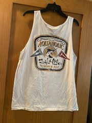 Salt Life Men’s White Aquaholic Summer Ale Tank Top NWT Size M