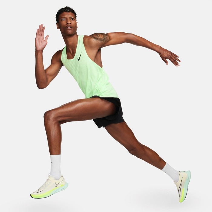 Men's L 🔥 Nike AeroSwift Volt Dri-FIT ADV Running Singlet FN4231-376 marathon gallery