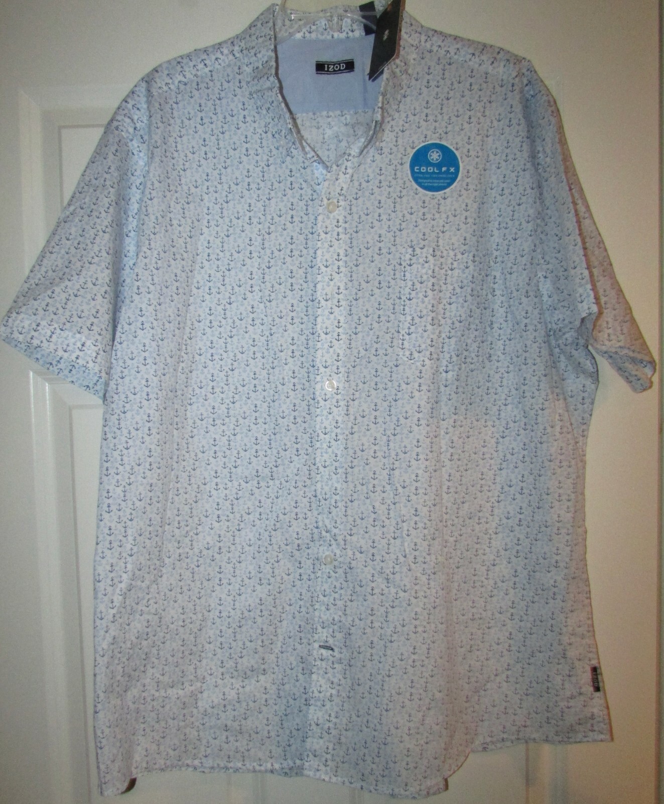 Izod Advantage Performance Short Sleeve Shirt NWT $55 Sz 2XL gallery