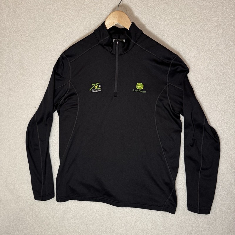 Stormtech Performance H2X Dry XL Pullover John Deere 75 Tractor Mens Black gallery