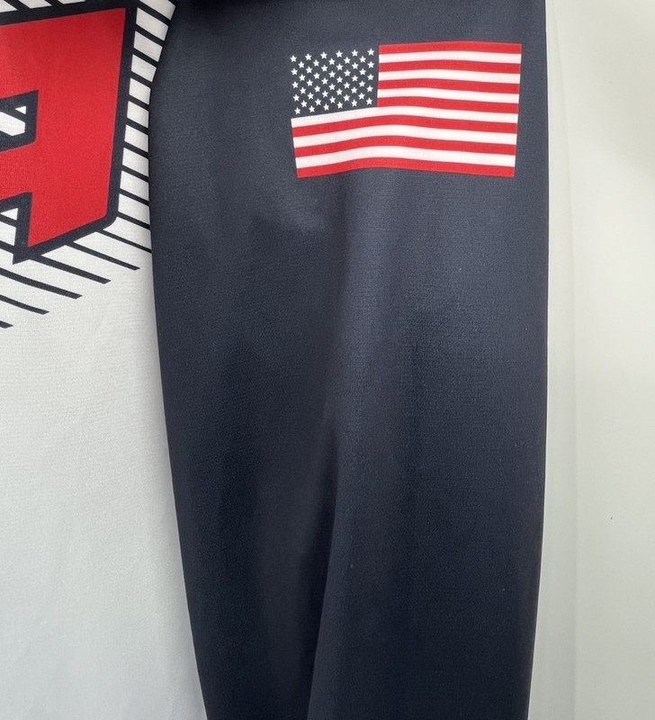 Siege Sports Men’s Compression Long Slv USA National Football Team Shirt Sz XL gallery