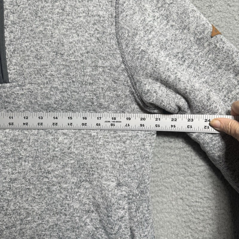 Bolle Mens XL 1/4 Zip Golf Long Sleeve Pullover Sweater Gray gallery
