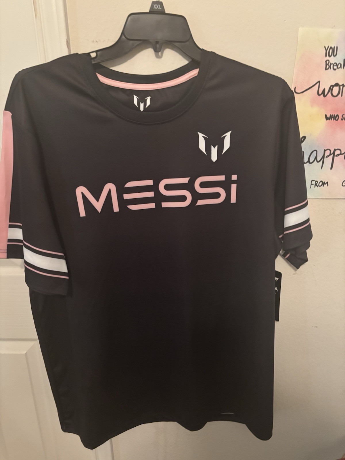 Adidas X Lionel Messi Men’s T Shirt Size XXL 2XL Short Sleeve Graphic Tee Black gallery