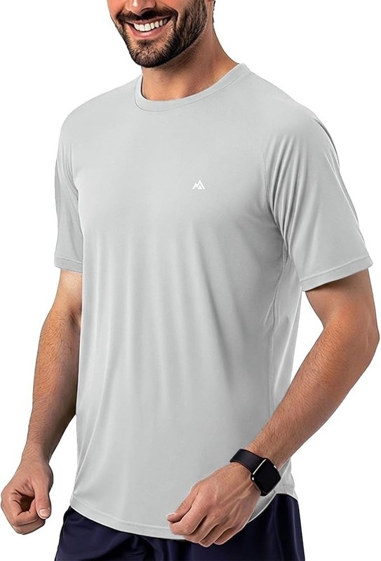 Gear Glacier Men Instant Cooling Quick Dry Workout Shirt White Size XL NWT gallery