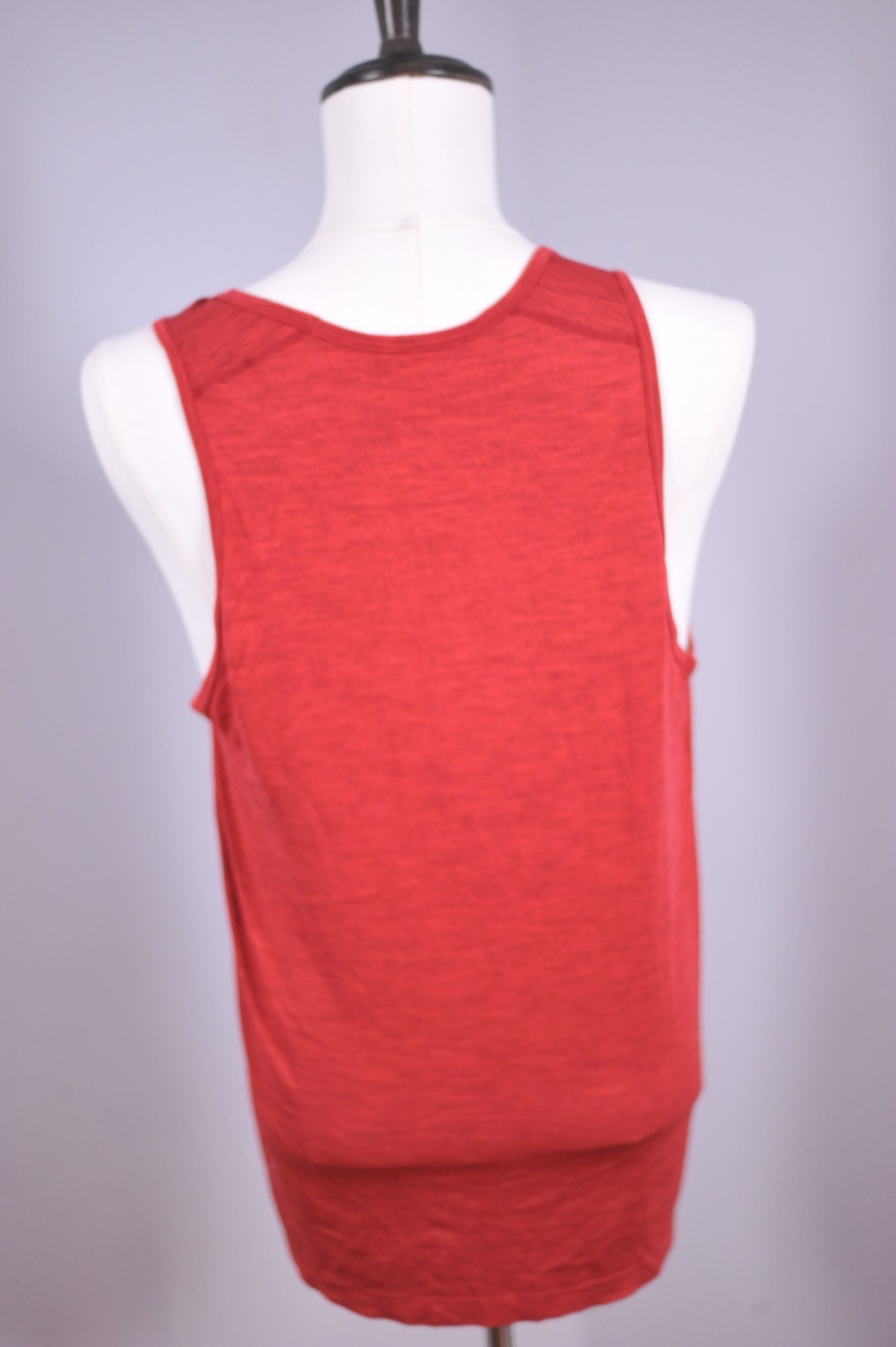 Lululemon Metal Vent Tech Tank Blood Orange Men's Medium M gallery