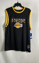 Ultra Game NBA Los Angeles Lakers LeBron James 23 Triple Time Tank Top NWT Sz L