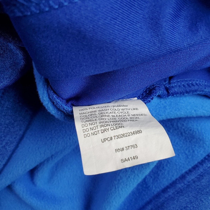 Callaway Pullover Men's L Blue Performance Mock 1/4 Zip Golf Top Sweatshirt gallery