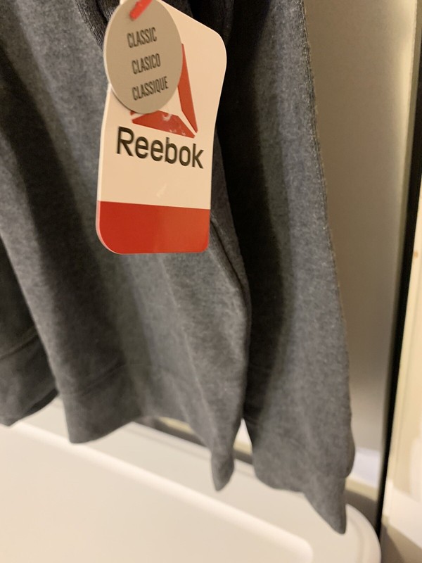 New Reebok Men’s Sz XXXL Cruise Control Crew Sweatshirt Gray NWT gallery