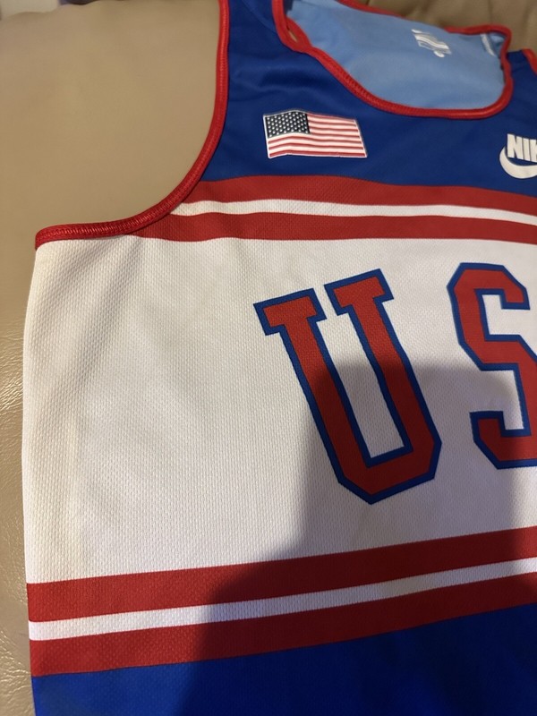 Nike USATF Moscow Olympics USA Running Singlet Mens - Small Rare - Track Field gallery