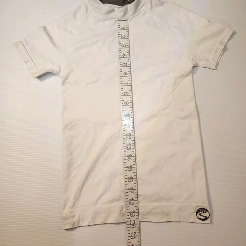 Showers Pass Shirt XS/S White Merino Wool Blend Baselayer short sleeve gallery