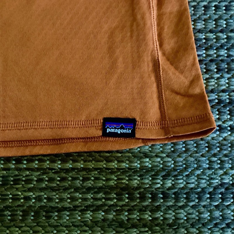 NEW Mens $89 PATAGONIA Capilene Midweight Crew Shirt/Baselayer Redtail Rust XXL gallery