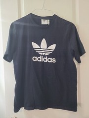 Adidas Men’s T-Shirt Short Sleeve Trefoil Logo Design Graphic Classic Shirt M
