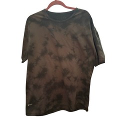 Bylt Black and Grey Cloud Dye Tee (XL) Bylt Blend