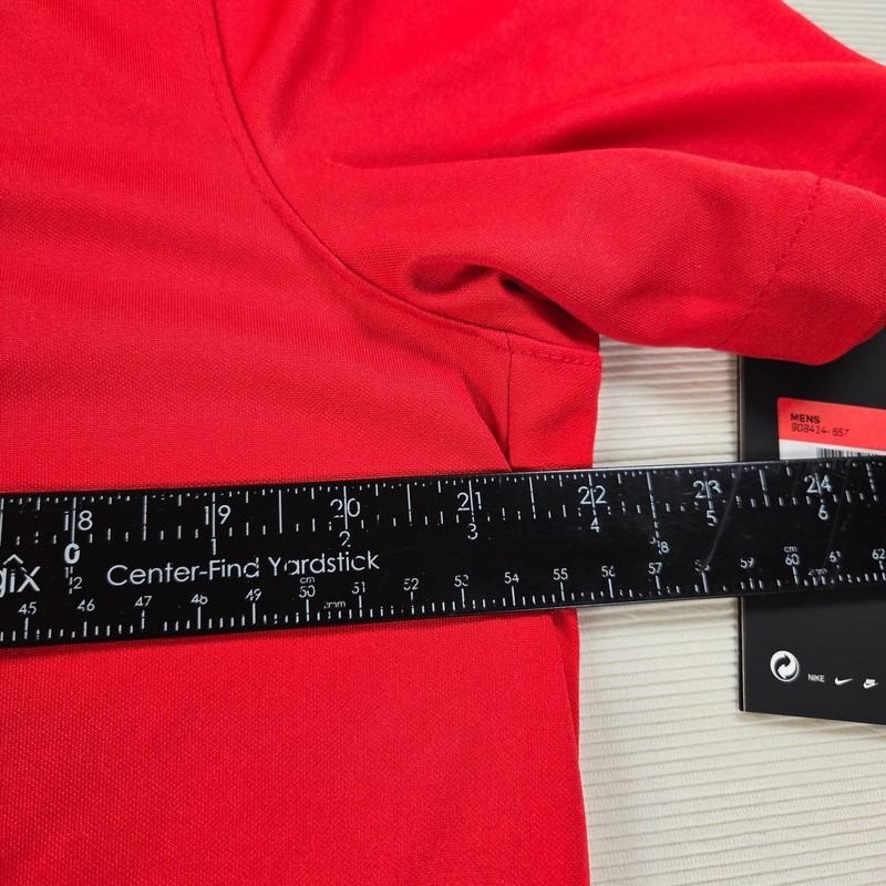 NWT Nike x USA Wrestling Red Short Sleeve Athletic Polo Men's Size Large gallery