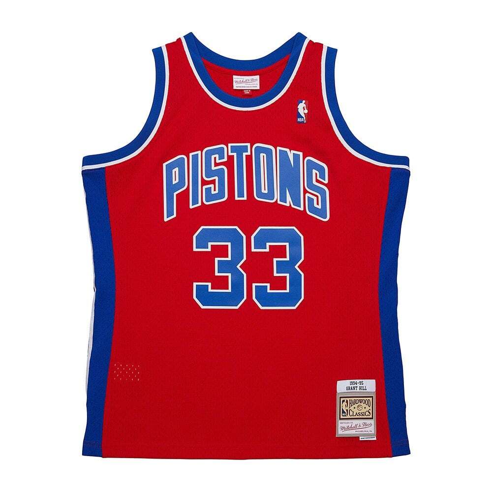 MENS MITCHELL & NESS NBA DARK JERSEY PISTONS 1994 GRANT HILL gallery