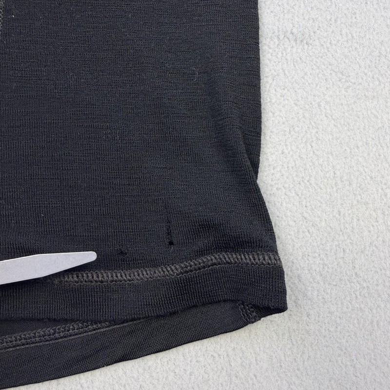 Smartwool Shirt Mens Medium Black 100% Merino Wool Long Sleeve Base Layer Hiking gallery