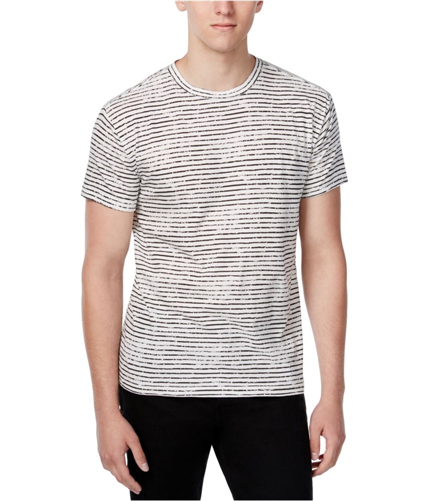 WHT SPACE Mens Chalk Stripe Graphic T-Shirt gallery