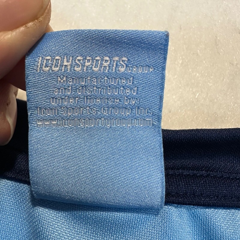 Icon Sports Manchester City Soccer Jersey Mens Large Blue Sporty Gorpcore Tee gallery