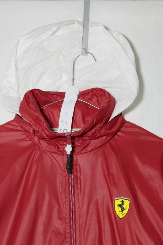 Puma Scuderia Ferrari Track Top Jersey Size M (Cod.AS7) col. red used by men gallery