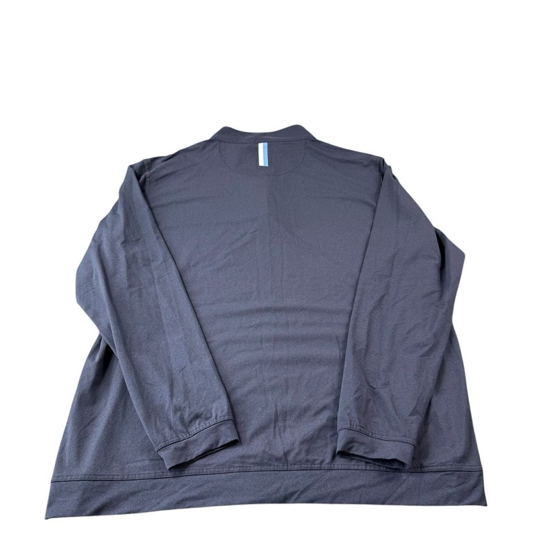 Rhoback Charcoal Gray Half Zip Men’s Performance Golf Pullover Size 2XL gallery